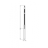 Датчик цилиндрический из нержавеющей стали