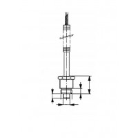 Термопара с плоским дном. Усиленная конструкция